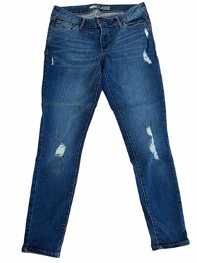 OLD NAVY THE ROCK STAR Jeans Denim Stretch Size 10